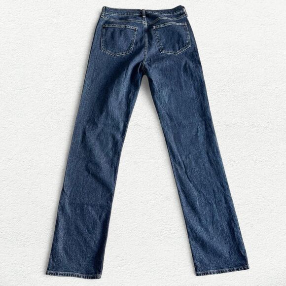 GAP ‘90s Straight High Rise in Dark Indigo Wash - Picture 3 of 8